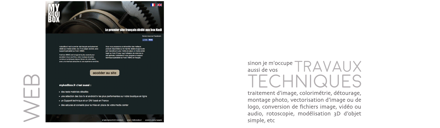 web: webdesign, programmation, HTML, WordPress, intégration