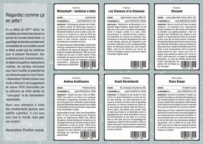 graphisme print: brochure / plaquette / dépliant 4 pages