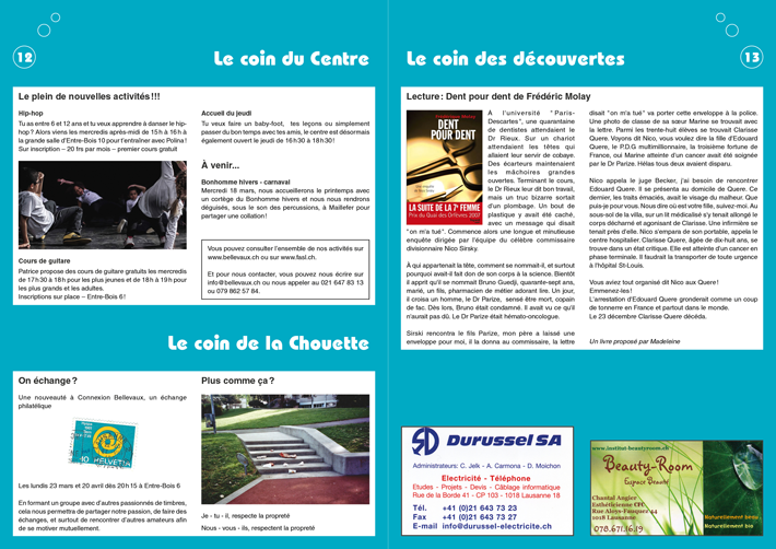 graphisme print: brochure / journal 16 pages