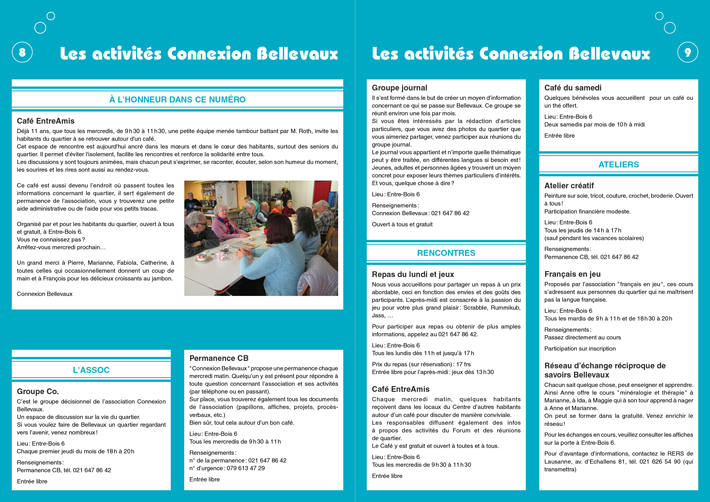 graphisme print: brochure / journal 16 pages