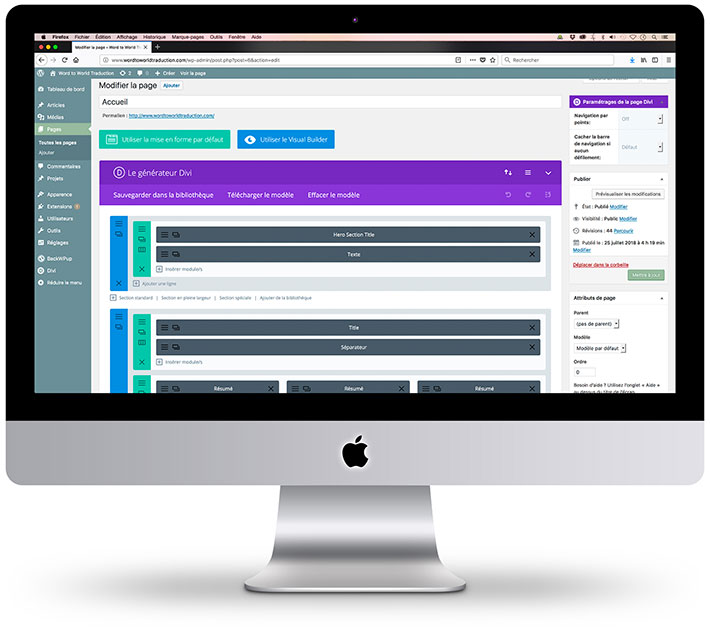 web: site WordPress – formule Do-it-yourself