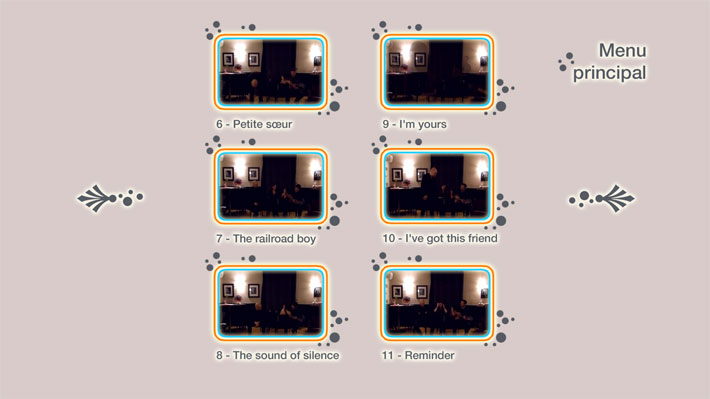 motion design: création d'un DVD de vos vidéos personnelles, avec menu et chapitrage